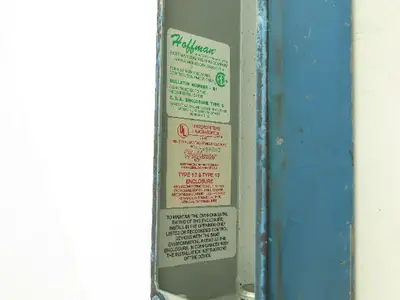 Hoffman Allen Bradley E1 800T 6-Position Enclosure Buttons Switch Light 120VAC