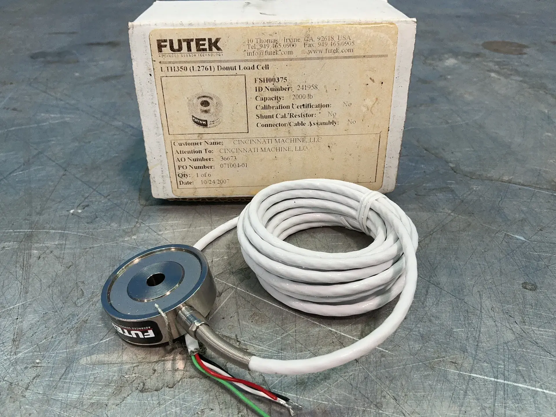 Used FUTEK LTH350 (L2761) Transducers Ohio US | HGR 24 #1358882