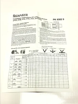 SENASYS PTSJK302C Micro Switch 600VAC