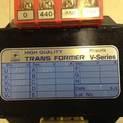 USED KINRYO TRANSFORMER011