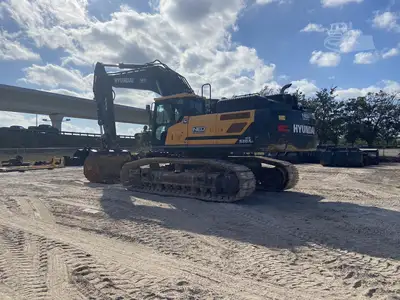 Used 2023 HYUNDAI HX520AL Crawler Excavators Florida US | National Equipment Dealers #1422437