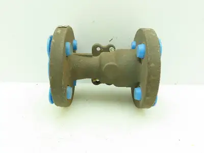 Jamesbury Ball Valve 1/2" Flanged 4-Bolt Raised Face Class 300# WCB Steel CSTL