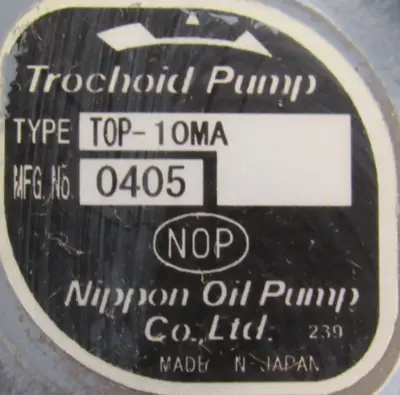 NEW NIPPON TOP-1ME200-10MA TROCHOID PUMP TOP-10MA TOP1ME20010MA