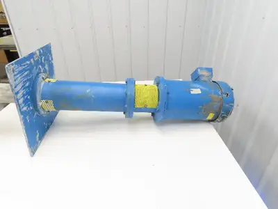 Sanwa Type VM Stainless Centrifugal Pump 1.5x2" Flanged 5Hp 3450 RPM 460V 3PH