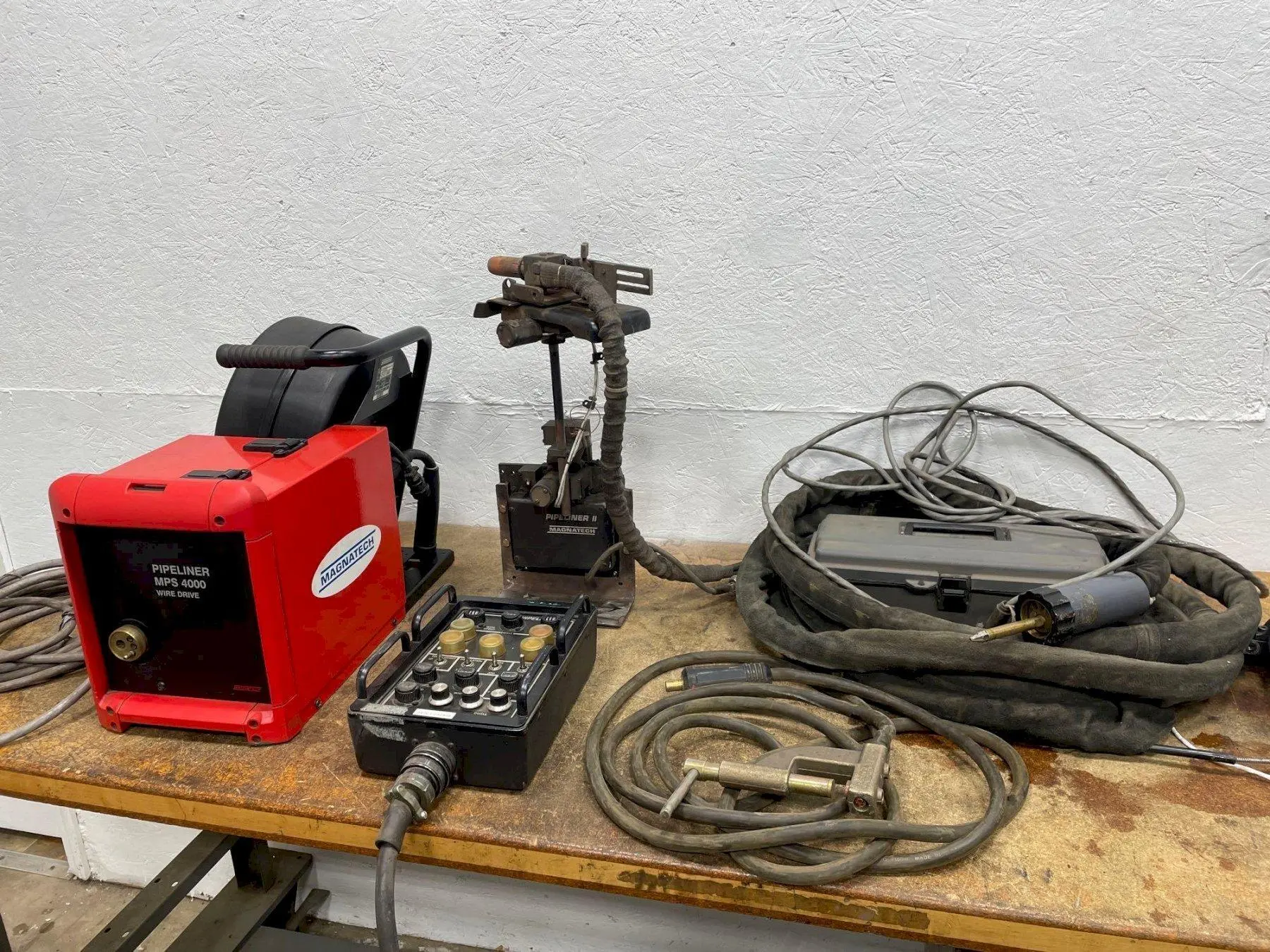MAGNTECH PIPELINE MODEL #4000 ORBITAL WELDER COMPONENTS: STOCK #16822