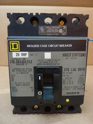 USED SQUARE D FAL360201212