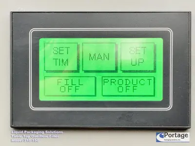 USED 2010 LIQUID PACKAGING 310-150 TT OVERFLOW FILLER