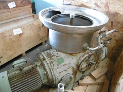 Westfalia SAOWH 3036 separator centrifuge, 316SS.