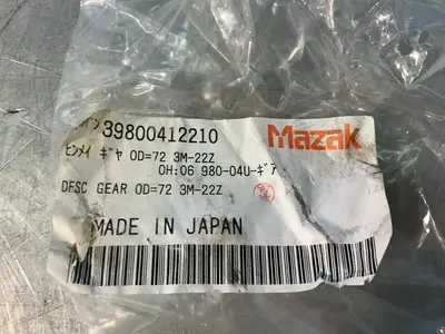 New | in-Stock MAZAK 39800412210 Miscellaneous MRO Ohio US | HGR 24 #1314815