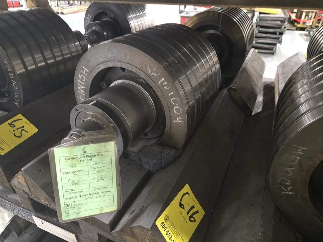 (1) OD Grind Drum Spindle