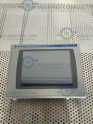 USED ALLEN BRADLEY 2711P-RDT10C PANELVIEW PLUS 1000 W/ ALLEN BRADLEY 2711P-RP1 MODULE