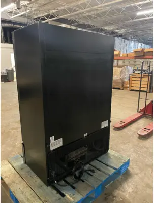True Visual Merchandiser Slim Line Refrigerator with Swing Door