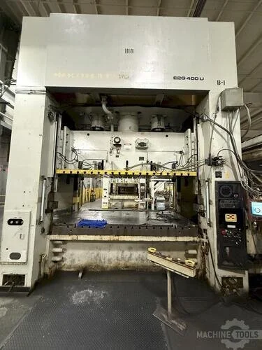 Used 1990 KOMATSU E2G400 Straight Side Presses Michigan US | S & G Press and Machinery Sales #715512