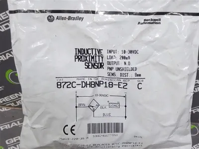 Allen Bradley 872C-DH8NP18-E2 Inductive Proximity Sensor New