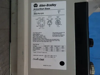 USED ALLENBRADLEY 280DF12Z10CGRW3P1