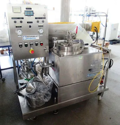 Rousselet Robatel RC 30 VxR XP basket centrifuge, Hastelloy C-22.