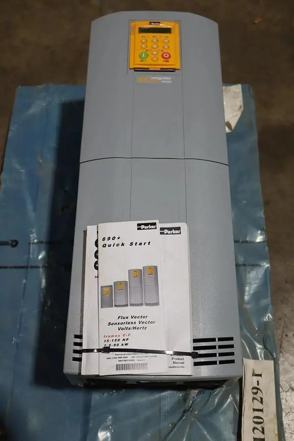 PARKER SSD DRIVES 690+0060/460/1BN 60 HP 380-460 VAC 690 SERIES - STOCK SGF-85