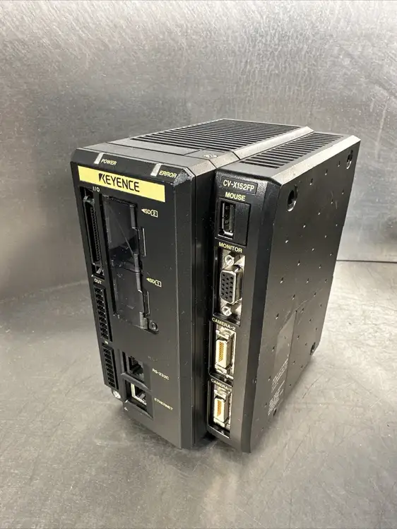 Used KEYENCE KEYENCE CV-X152FP PLC Processors | Palmetto Automation #1153496