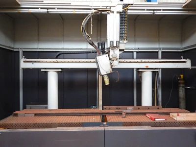 USED STIEFELMAYER LASER HARDENING ROFIN SINAR 4100 MM