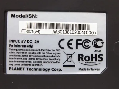 Planet Technology Corporation FT-801 Media Converter New NIB