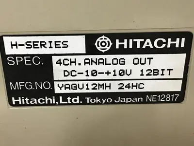 USED HITACHI YAGV12MH 24HC