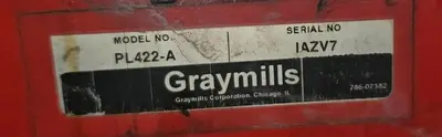 USED 1986 GRAYMILLS PL422-A