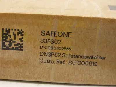 SAFEONE DN3PS2 Standstill Motor Speed Safety Monitor Module 33PS02