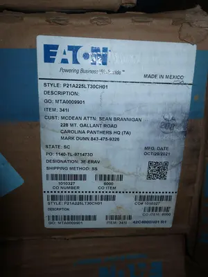 PALLET OF ASSORTED EATON CONTROL SWITCHES