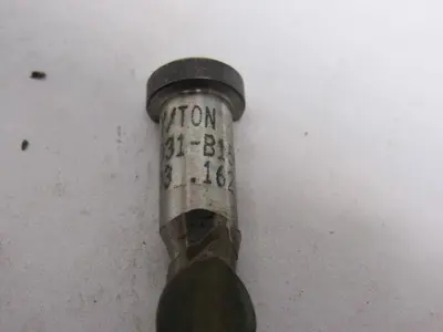 Dayton KJ031-B150 .203x.162 Oblong Press Flat Side Tight Space Die Punch Lot/12