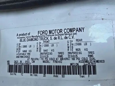 Used 2012 FORD F-750 XL Tow trucks California US | Ben Kaplan Equipment #1508156