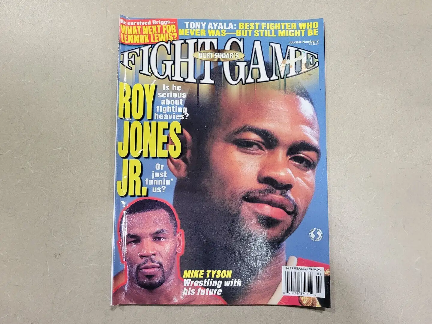 USED FIGHT GAME JULY 1998