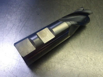 Kyocera/SGS 1" 4 Flute Carbide CR Endmill 1" Shank .09" R 38197 (LOC3586)