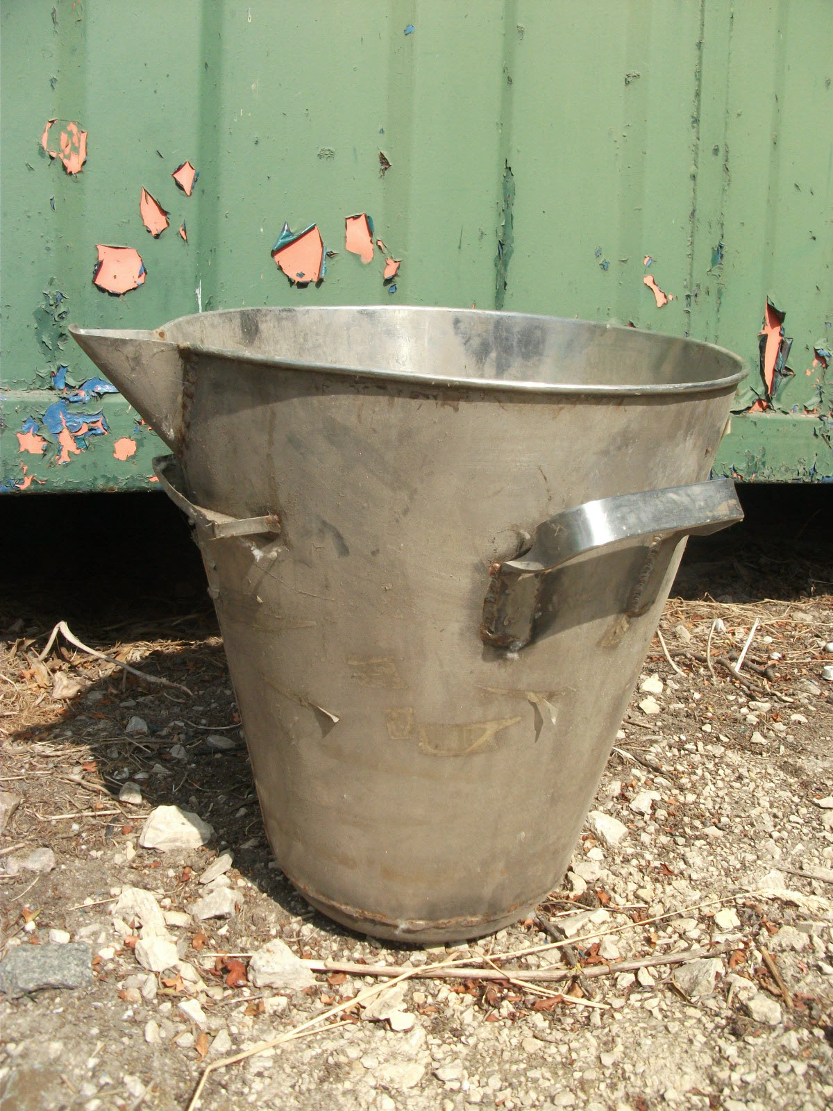 30 L S/S Open Top Tank With Handles