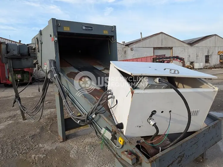 Used MAREN OCC SHREDDER WITH PINCH CONVEYOR Shredders | US Recycling Equipment #474536
