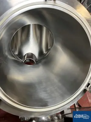 USED Gemco 2 CU FT Gemco Twin Shell Vacuum Dryer, 316 S/S