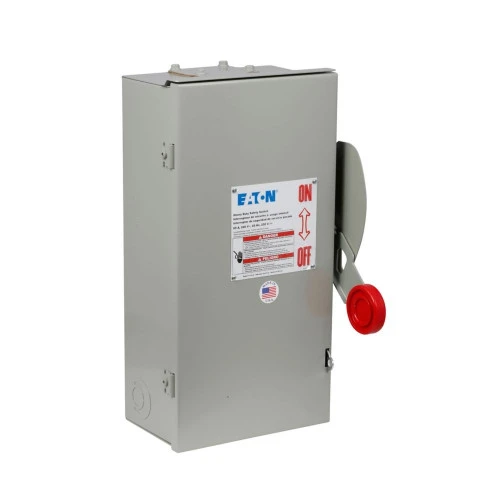 Eaton DH222NRK Heavy Duty Single-Throw Fused Safety Disconnect Switch [New]