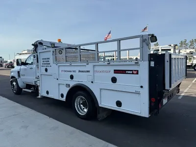 Used 2019 CHEVROLET SILVERADO 5500HD TIRE CRANE Service & Utility Trucks Minnesota US | Carco Truck & Equipment #1514114