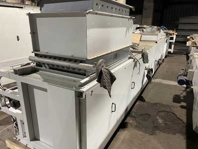 Cefla Package of Flat-Line Finishing Machinery, w/ EliSpray Rotary Spray Machines, Curing Ovens, Panel Cleaners, Material Handling, etc.