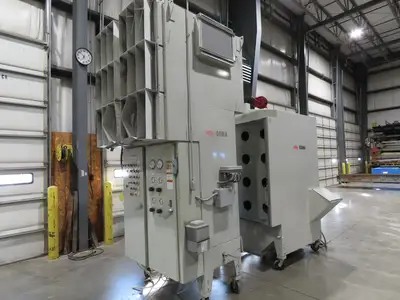 Gema Powder Coating Dust Collector Powder Recovery Reclaim System 12 Filters