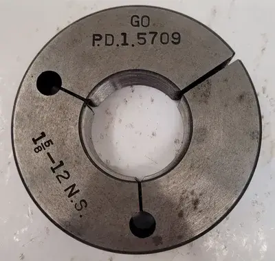 USED TAFT-PIERCE THREAD RING GAUGES