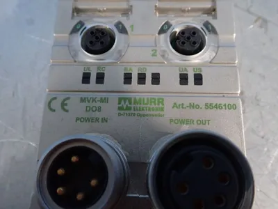 Used MURR ELEKTRONIK MVKMPDO8 Input / Output Modules | HGR 24 #748234