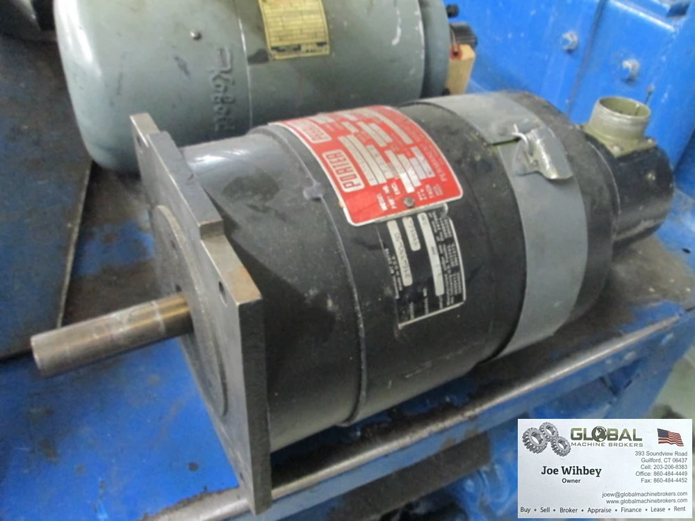Porter Peerless 183-18-1014-9 2000 Max Rpm Cont Duty Permanent Magnet DC Servomotor
