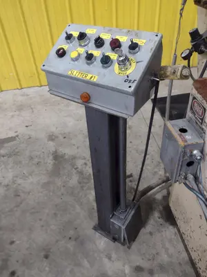 36" YODER POWERED SLITTING HEAD WITH FEED ROLLS: STOCK #22948