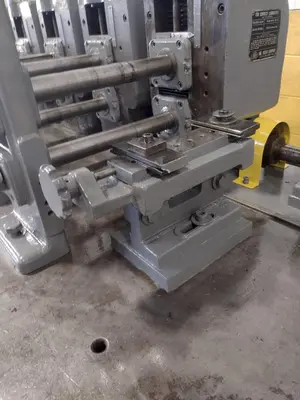 6  STAND x 1.5'  YODER MODEL M1-1/2 ROLLFORMER WITH 12" ROLL SPACE: STOCK #17190