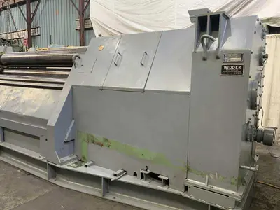 10' X 1/2" HAEUSLER MODEL VRM-HW-3000X12 INITIAL DOUBLE PINCH PLATE BENDING ROLL