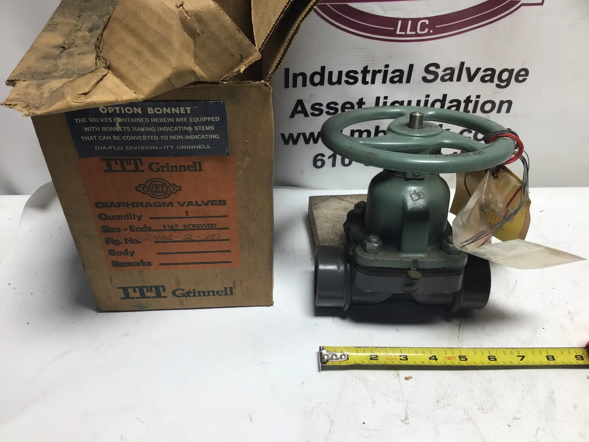 USED ITT GRINNELL 2406-2-M – METICULOUSLY ENGINEERED FOR OPTIMAL PERFORMANCE.