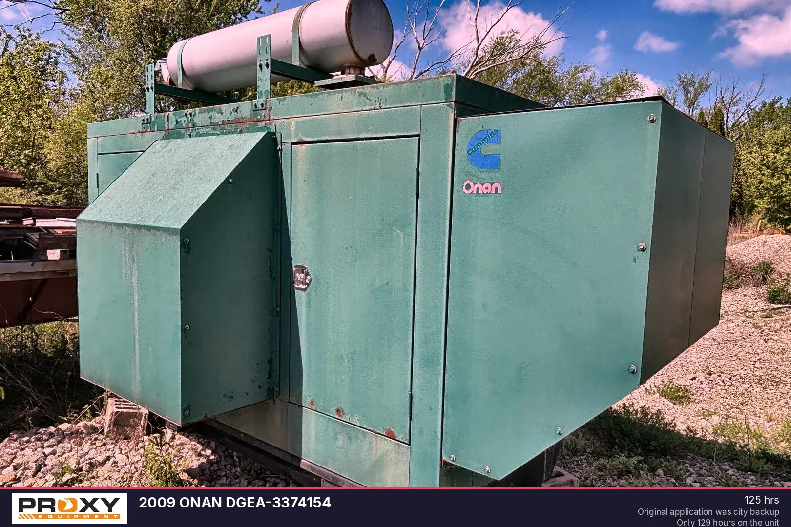 Used 2009 ONAN DGEA-3374154 Diesel Generators Louisiana US | Proxy Equipment #1385134