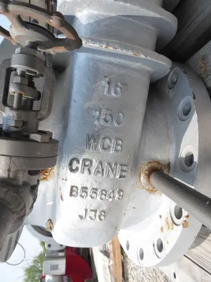 16" Crane B55649-J36 Class 150 Handwheel Actuated Gate Valve Surplus