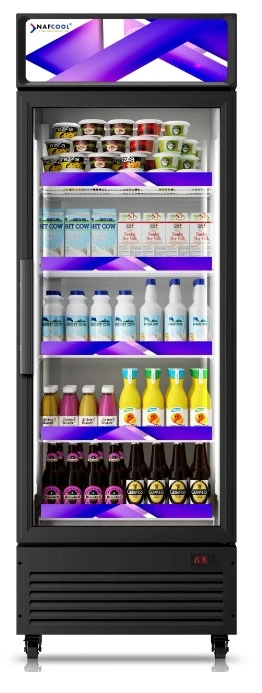 168-0012 AC-SDGR 28” Glass 1 Door Self Contained Cooler