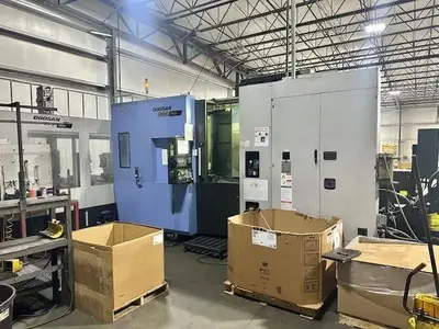 2019 DOOSAN NHP-5000 MACHINING CENTERS,HORIZ,N/C & CNC(Incl.Pallet Changers) | Machinery Resources International (2)
